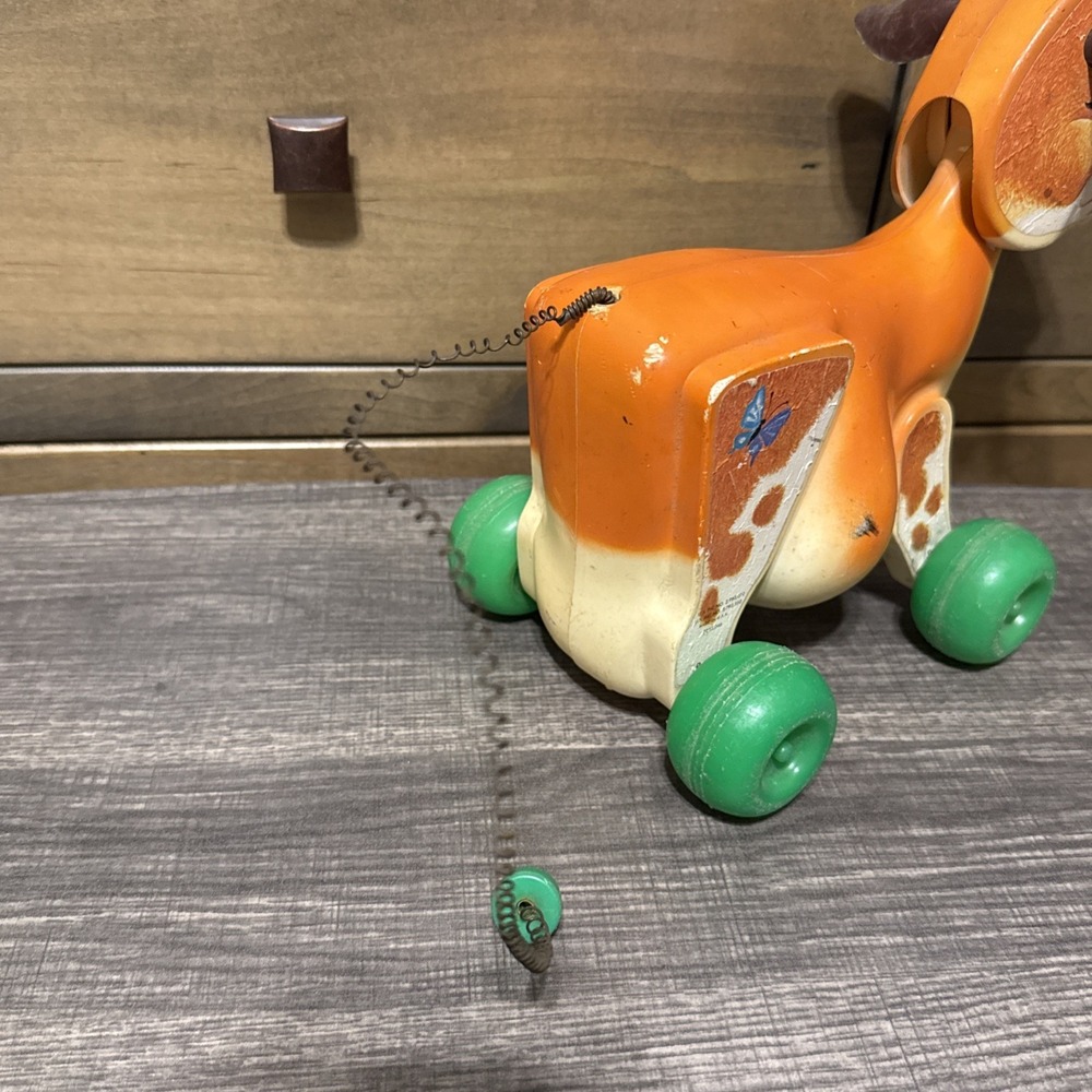 1972 Fisher-Price #132 Molly Moo Cow pull toy - Picture 10 of 12